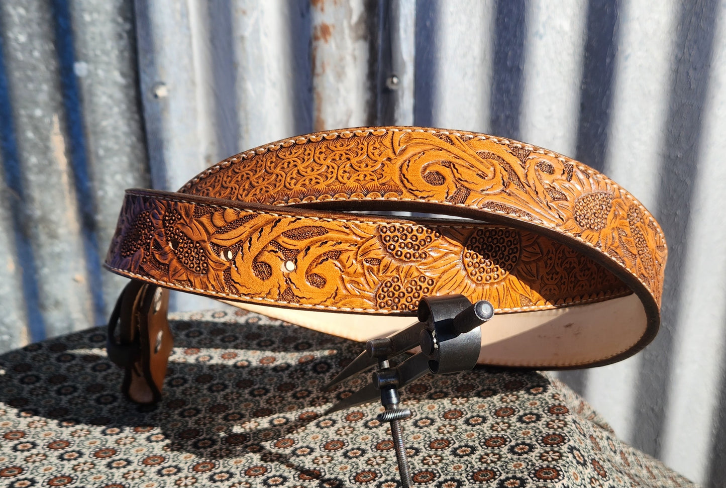 Sunflowers and stamping