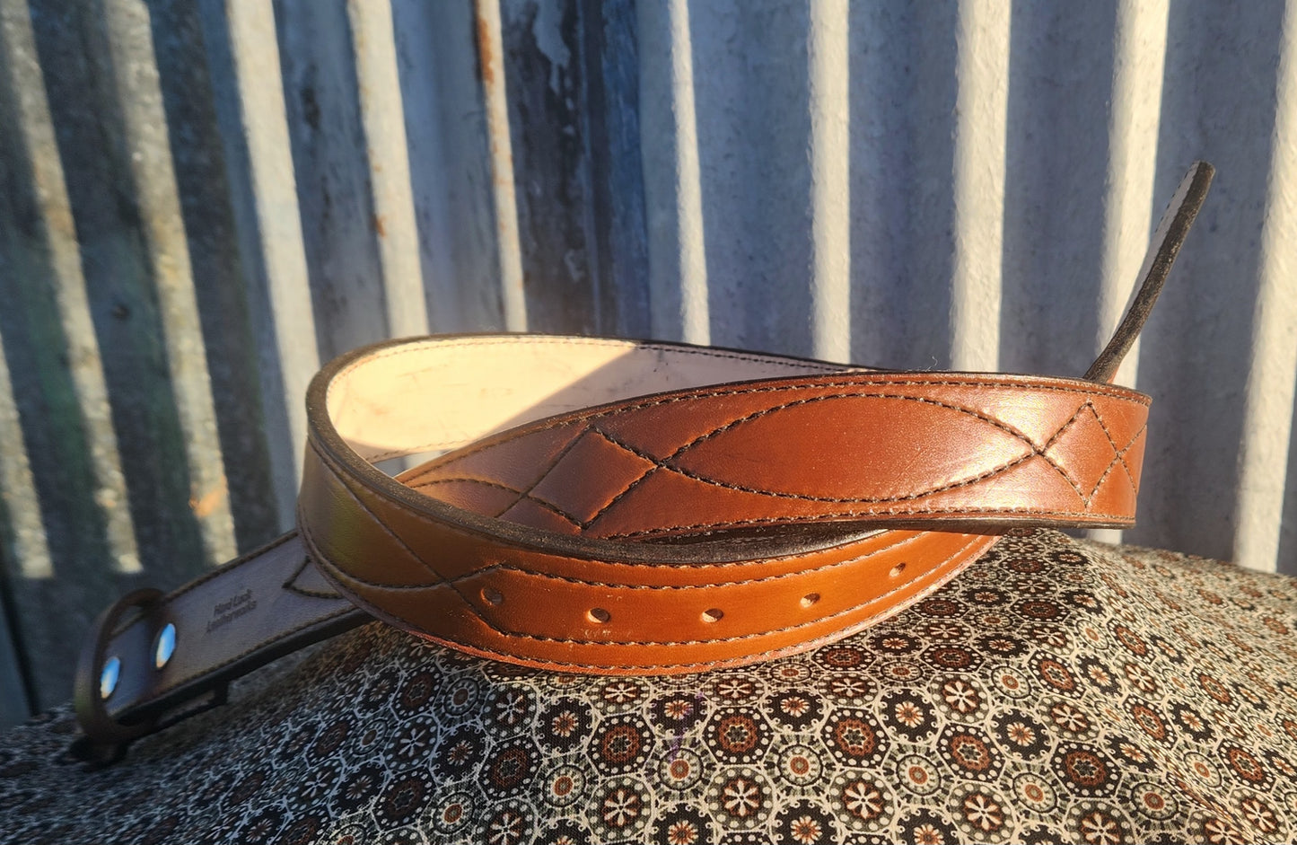 Gunslinger stitch belt