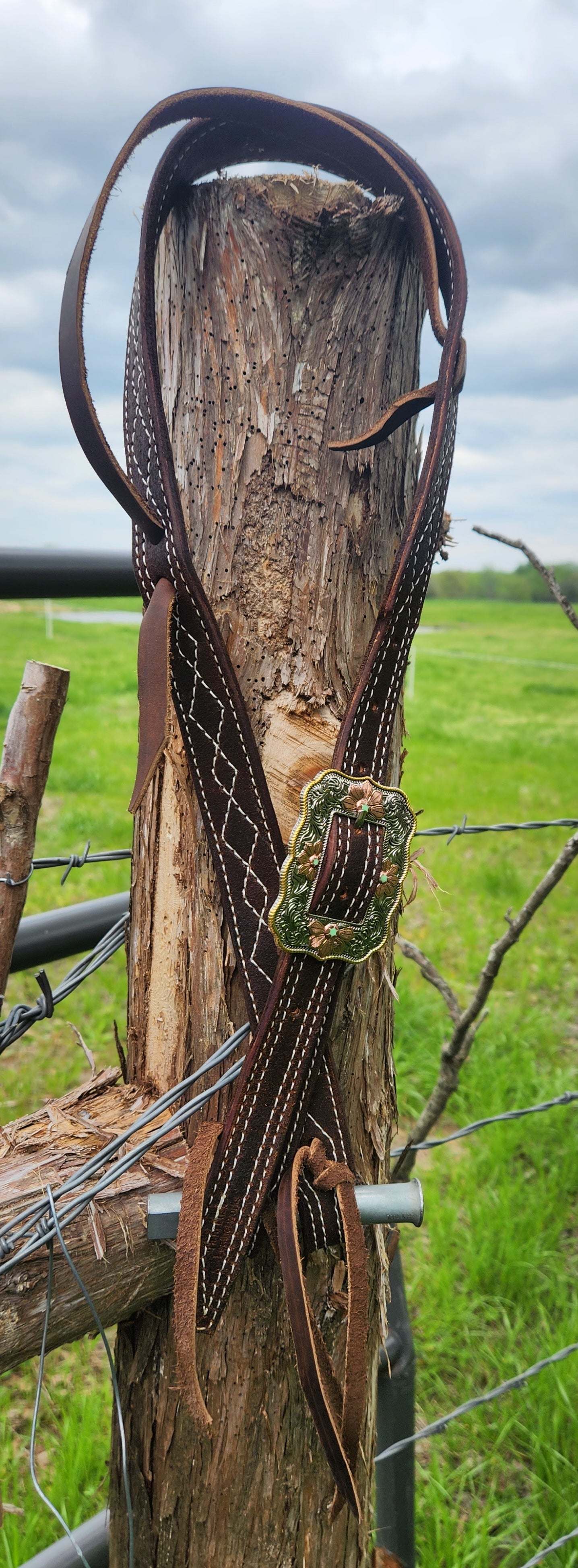 Single ear headstall