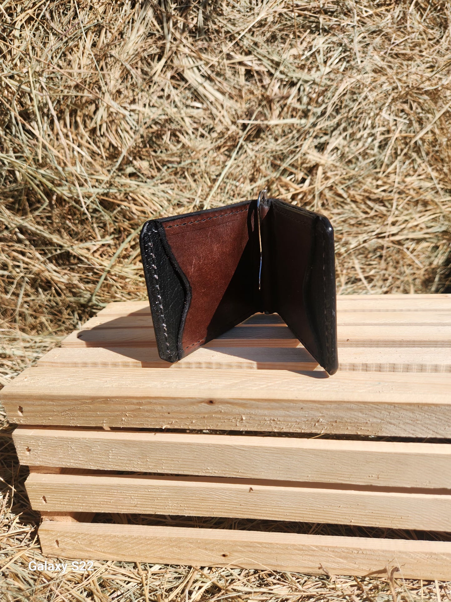 Front pocket money clip wallets style 2