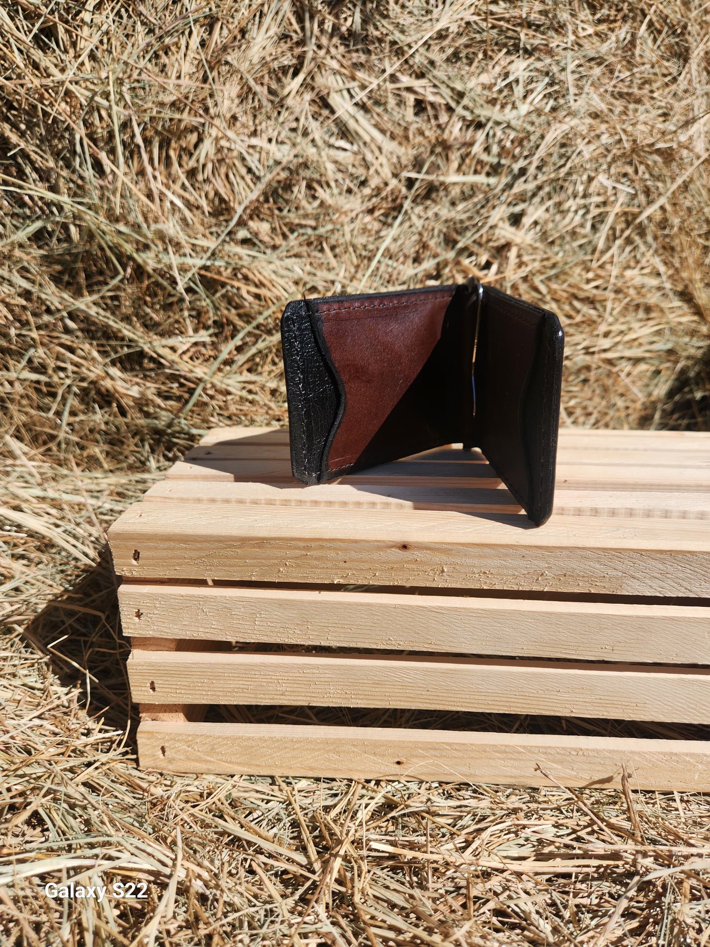 Front pocket money clip wallets style 2