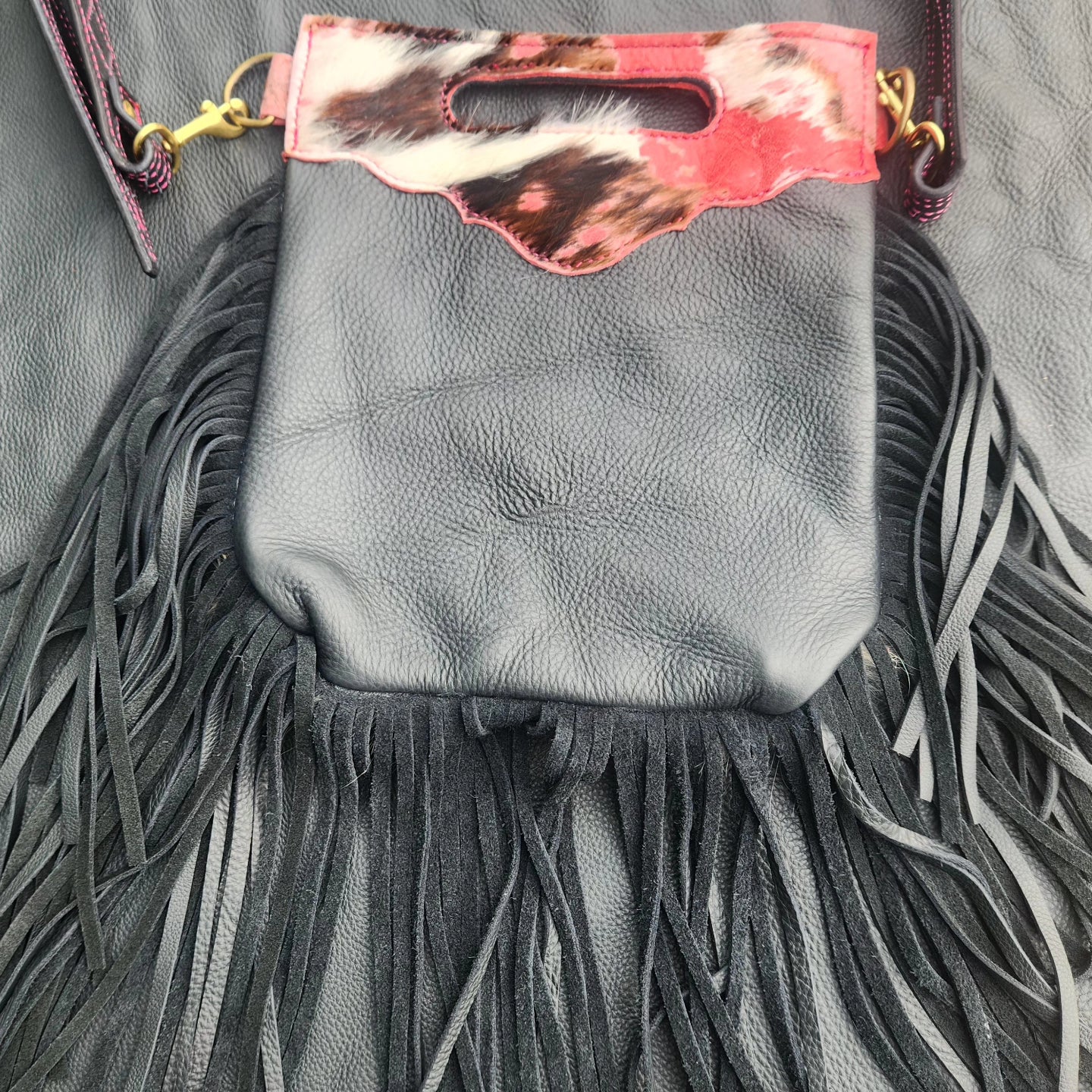 Crossbody fringe purses