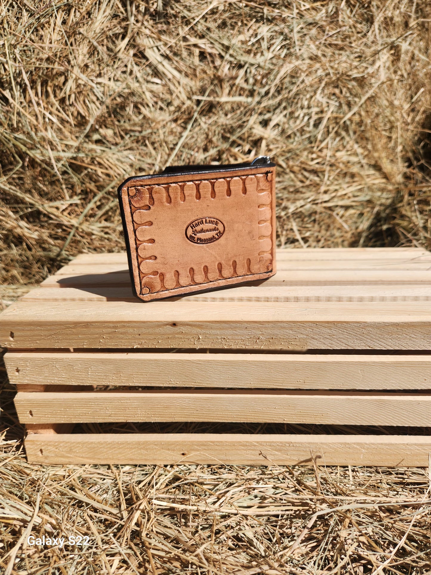 Front pocket money clip wallets style 2