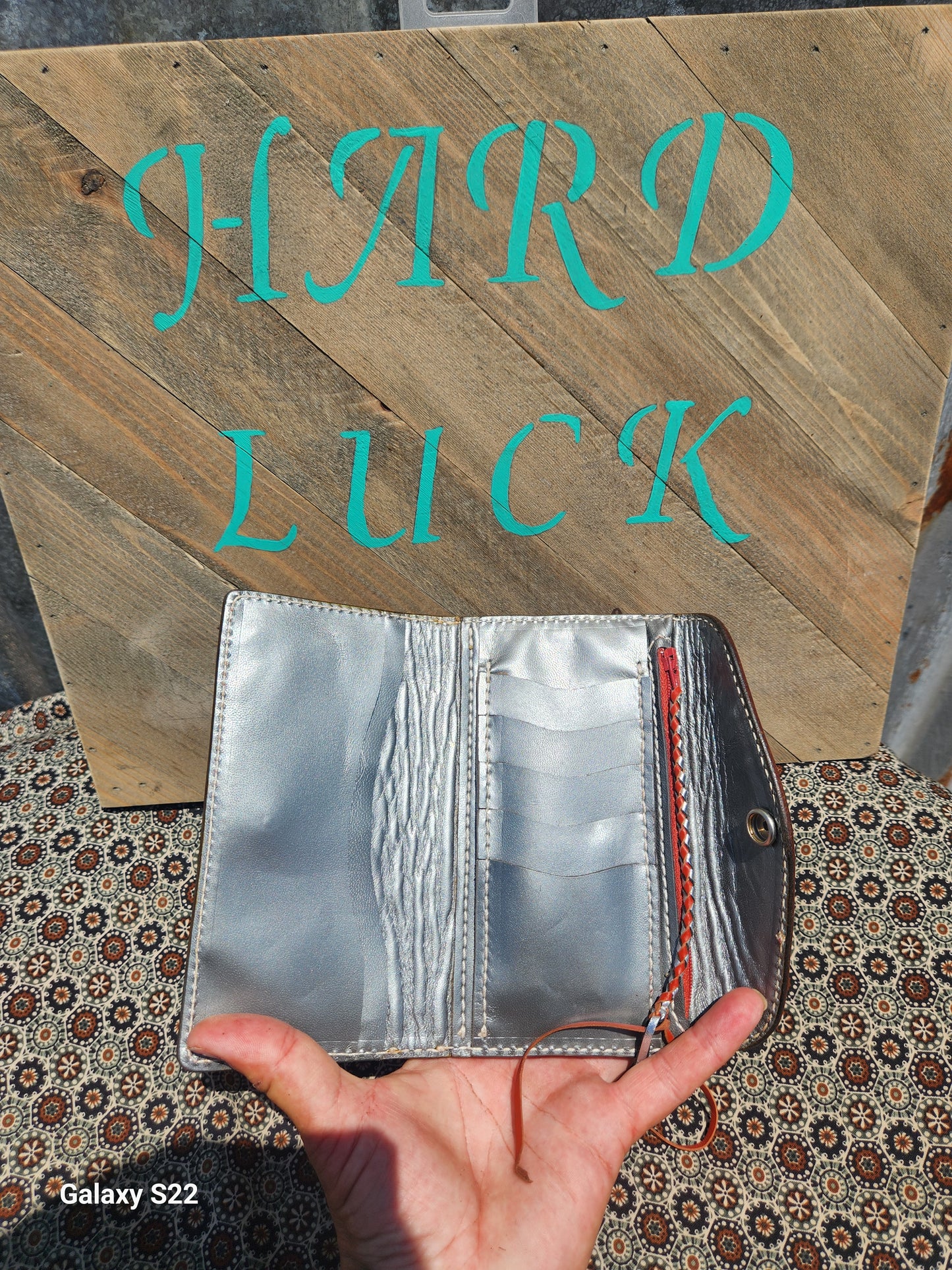 Sunflower Clutch Wallet