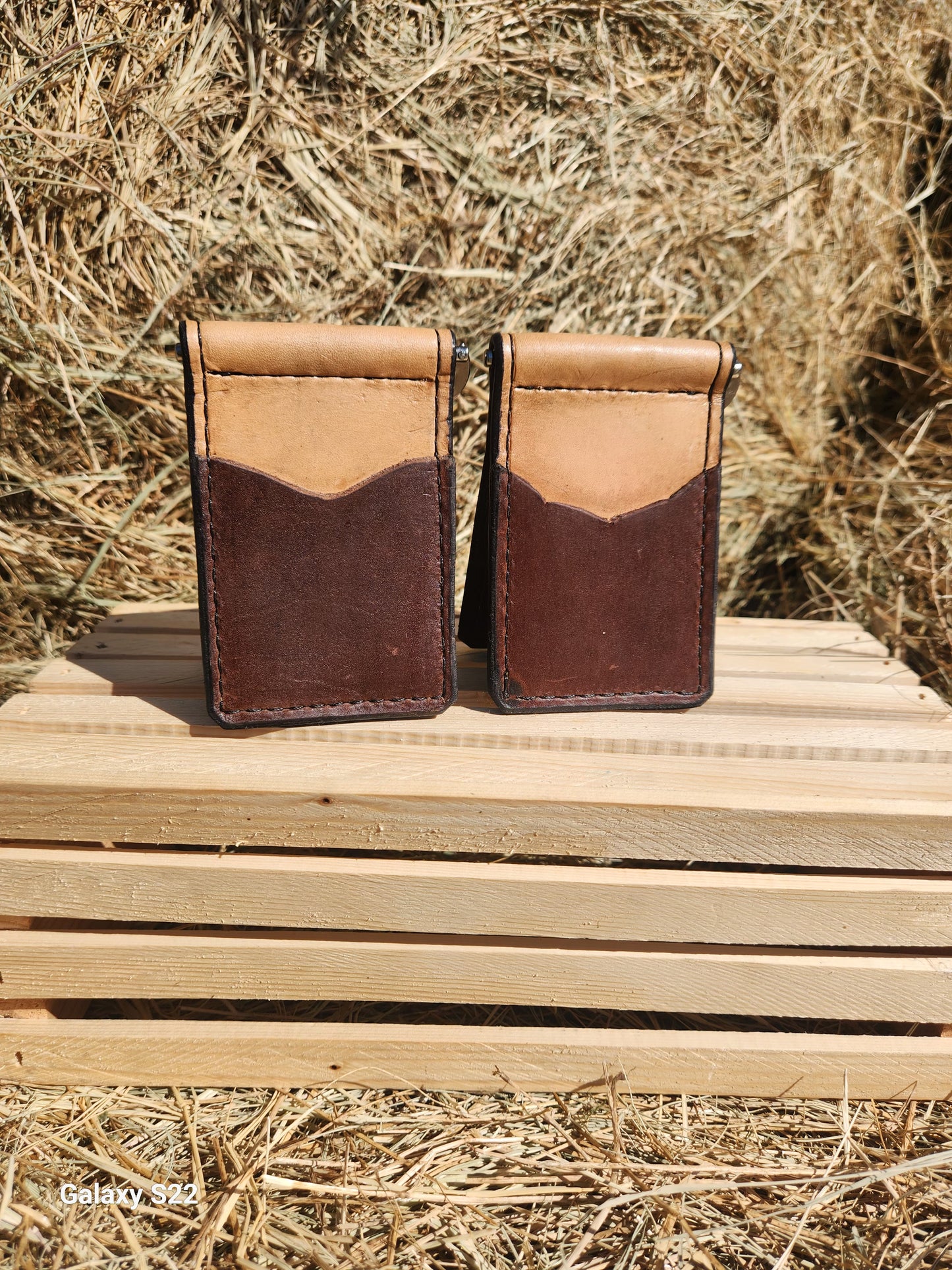 Style 1 front pocket money clip wallets