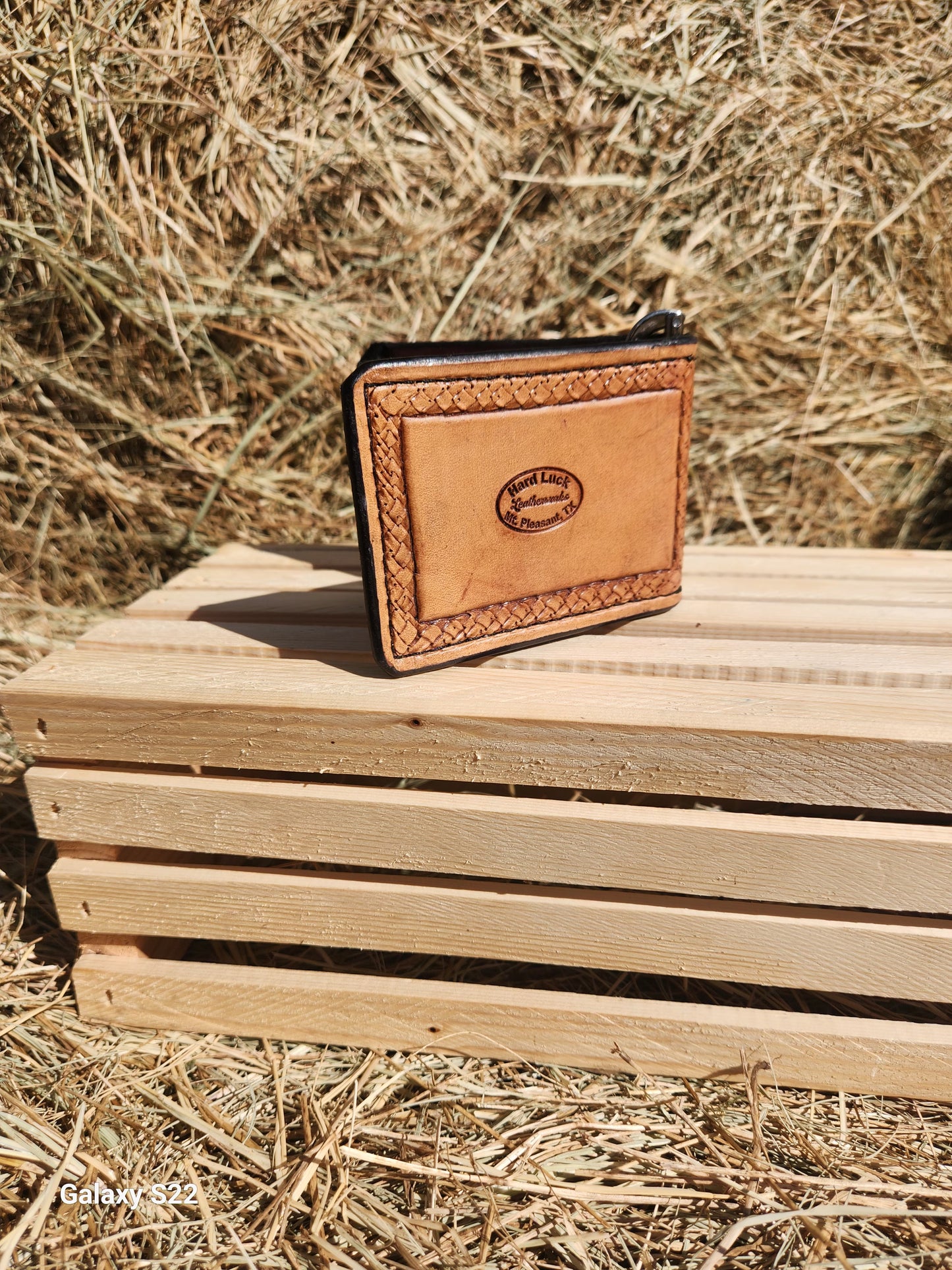 Front pocket money clip wallets style 2