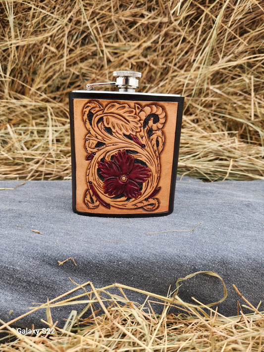 Tooled flask sleeves